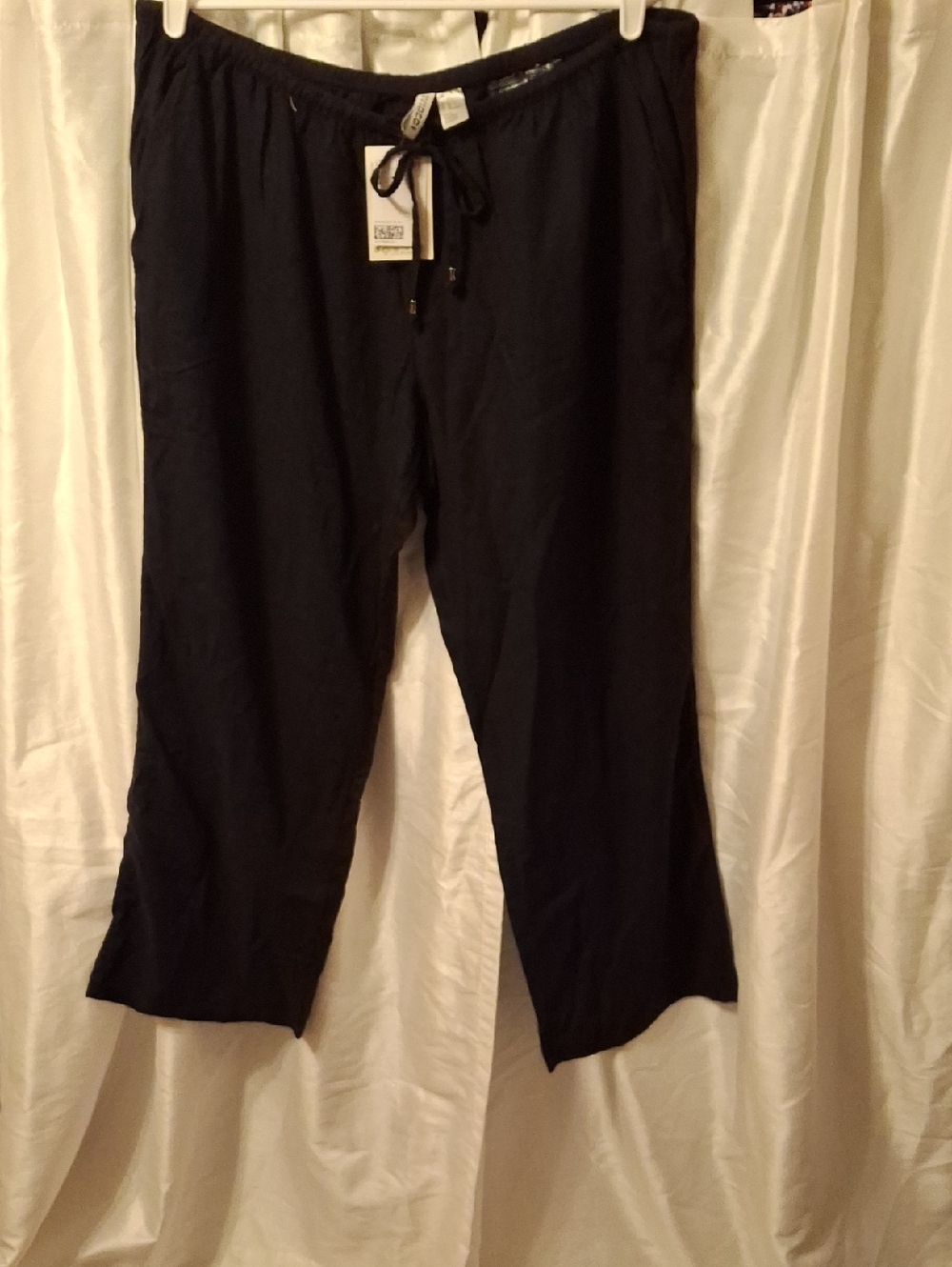 H&M Black Drawstring Jogger Pants
